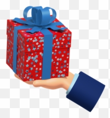 Holding Gift Box 3d Illustrations Designs Images Vectors Emoji,Flushed Blue Emoji