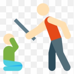 Punish Skin Type 1 Icon In Color Style Emoji,Cricket Bat And Ball Emoji