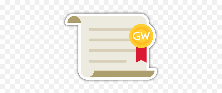 Gw Stickers By The George Washington University - Horizontal Emoji,George Washington Emoji