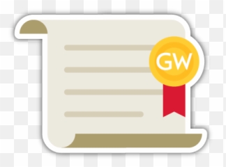 Gw Stickers By The George Washington University - Horizontal Emoji,George Washington Emoji
