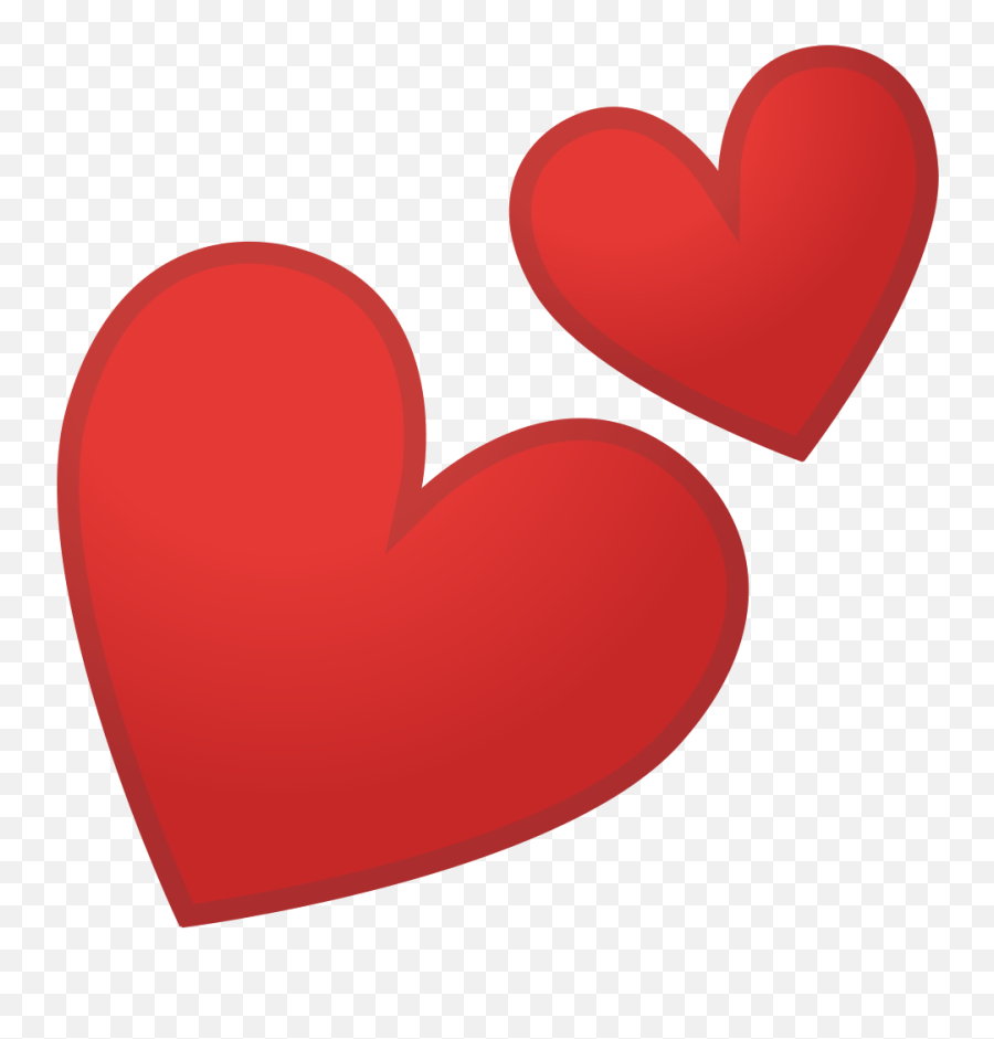 Noto Emoji Oreo 1f495 - Png Format Two Heart Png,Valentine's Day Emoji Express