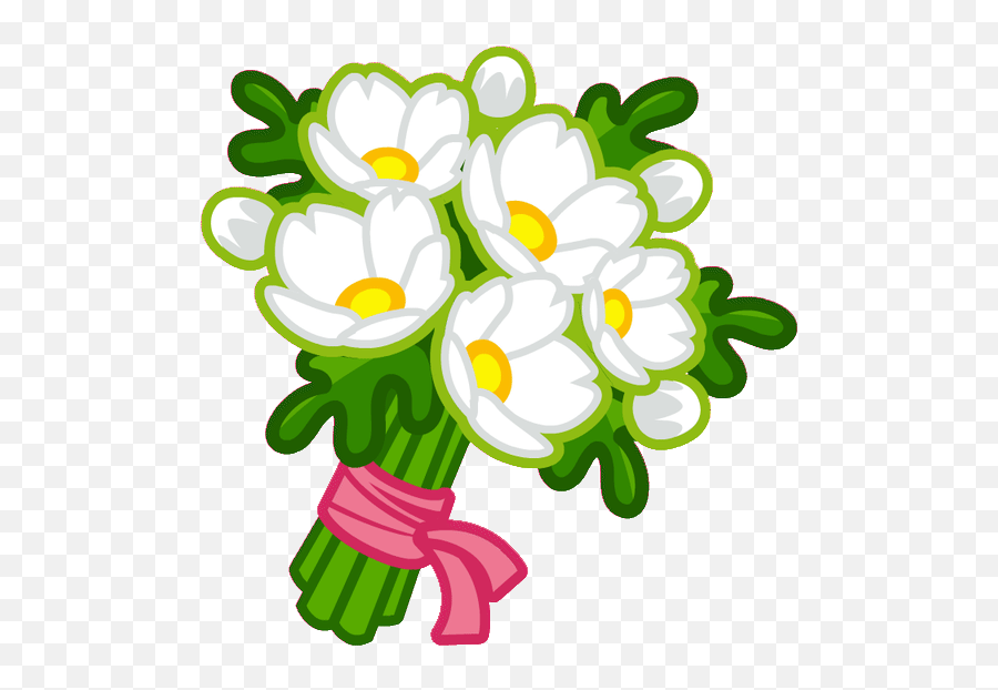 Top Throw Flower Stickers For Android - Flower Bouquet Cartoon Gif Emoji,Flower Throwing Emoticon