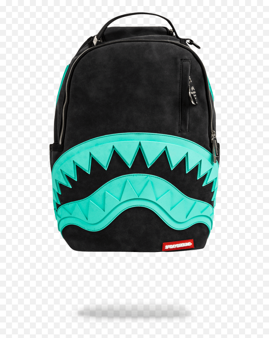 Sprayground Tiff Rubber Shark Backpack - Sprayground Black And Green Emoji,Emoji Backpack For Boys