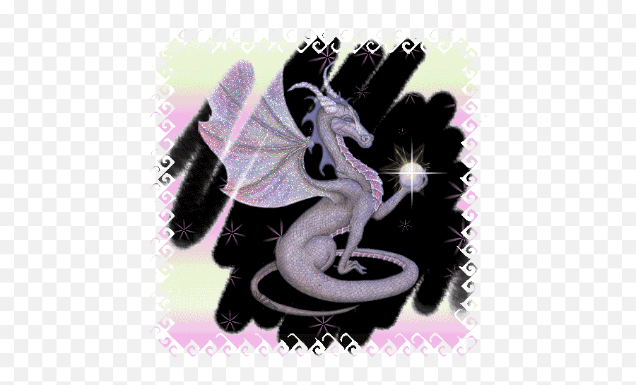Dragons Glitter Gifs - Glitter Dragon Gif Emoji,Dragon Emoticons