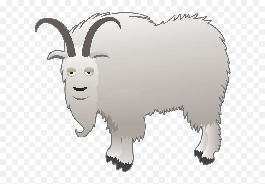 Clipart Goat Parliamentary Procedure Clipart Goat - Mountain Goat Cartoon Clipart Emoji,Goat Head Emoji