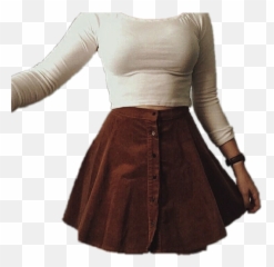 Outfitaethsetic Sticker By Bel - Long Sleeve Emoji,Emoji Top And Skirt