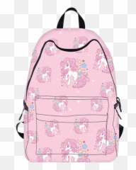 Cartoon Unicorn Print Backpack Unicorn Bag Laptop - Unicorn School Bag Daraz Pk Emoji,Where Can I Get A Emoji Backpack