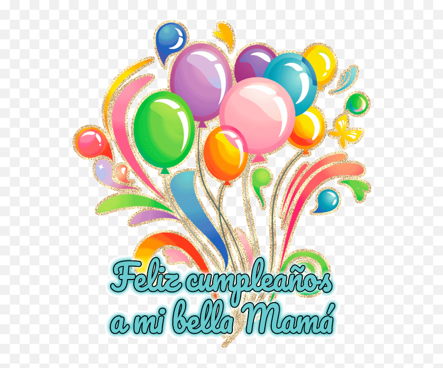 Feliz Cumpleaños Mami Gifs Tarjetas De Felicitación - Happy Birthday Mommy Gif Emoji,Pastel De Emojis Cumplea?os