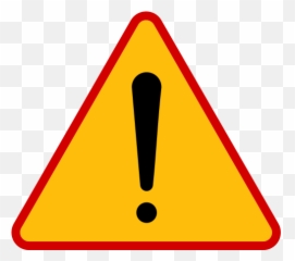 Warning Sign Of Red - Warning Clipart Emoji,Caution Emoji