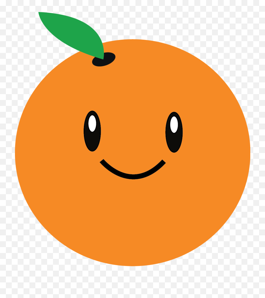 Orange Fruit Cartoon Png Png Image With - Orange Cartoon Png Emoji,Orange Fruit Emoticon
