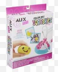Color Me Sqooshies Emoji Alex Toys 1 - Alex Toys,Ball And Chain Emoji