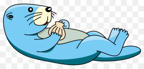 Otter Clipart Kid Otter Kid - Sea Otter Emoji,Otter Emoji