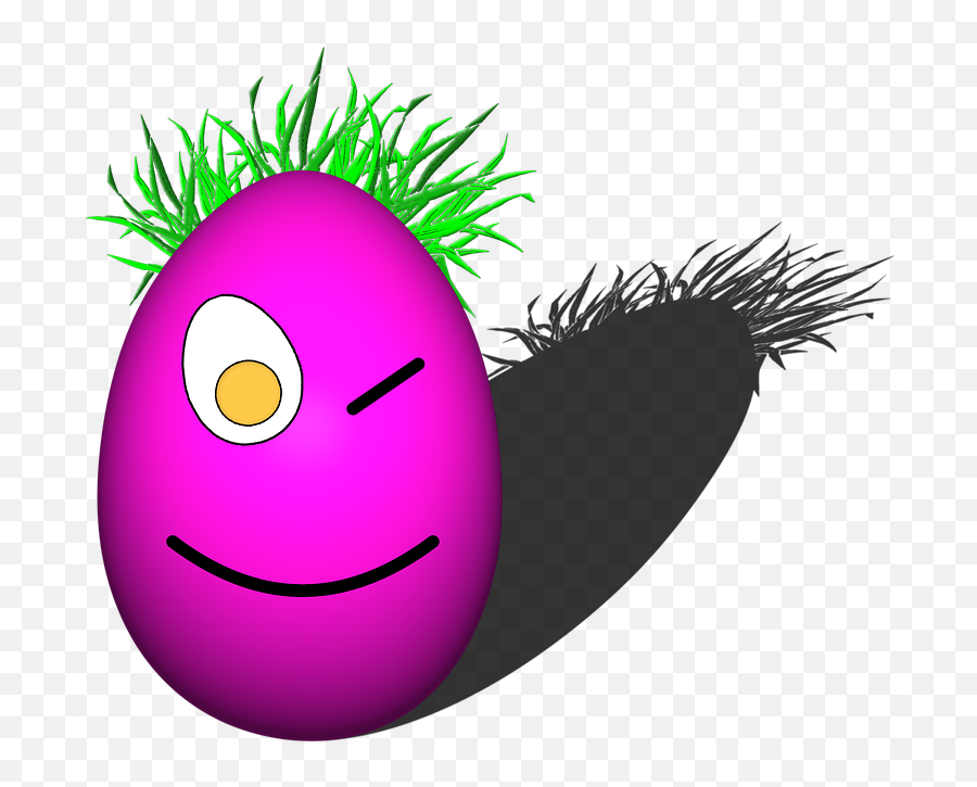 Egg Easter Face - Free Image On Pixabay Easter Egg Emoji,Emoticon Squinting Smiliing Face