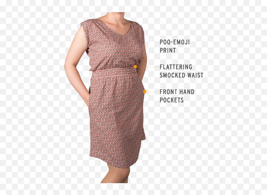 Vital Statistics - Basic Dress Emoji,Knee Emoji