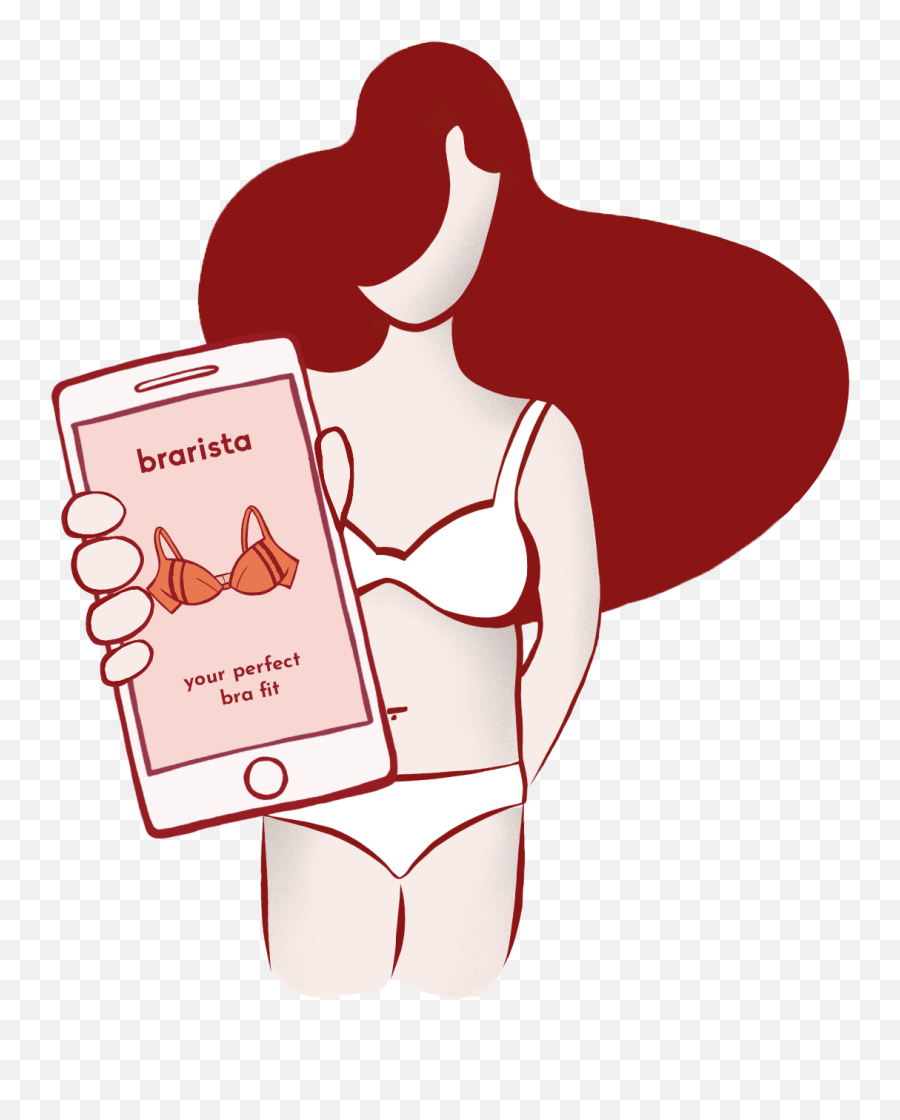 Iphone Girl - Bra Fitting Illustration Clipart Full Size Iphone Hd Wallpapers For Phone For Girls Cartoon Emoji,Girl Emoji Psd