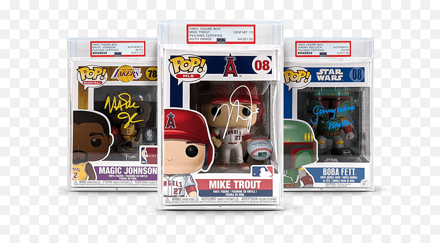 Psa Autographed Funko Pop Encapsulation Service - Funko Psa Emoji,Funko My Emojis