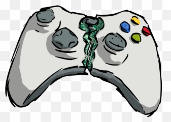 Broken Controller Png - Controller Xbox One Cartoon Emoji,Controller Emojis Transparent