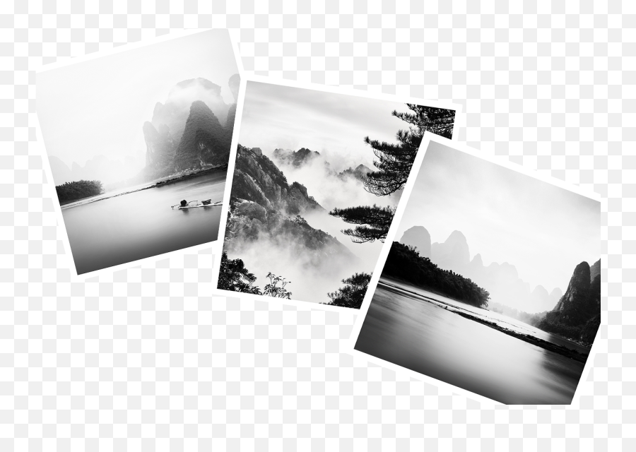 Hans Withoos - Natural Landscape Emoji,Emotion Triptych Photography