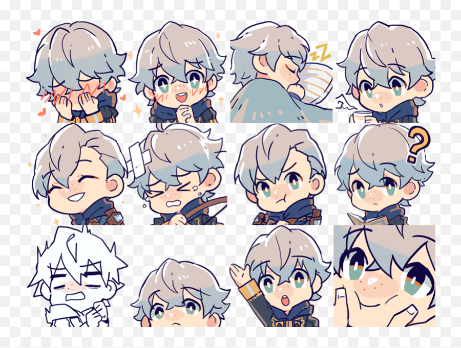 Fire Emblem Characters - Fire Emblem Three Houses Emojis,Hold My Flower Emoji