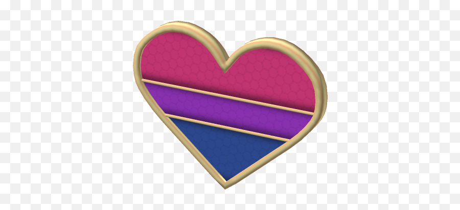 Pride Heart Bisexual Roblox Wiki Fandom - Girly Emoji,Bisexual Emoticon
