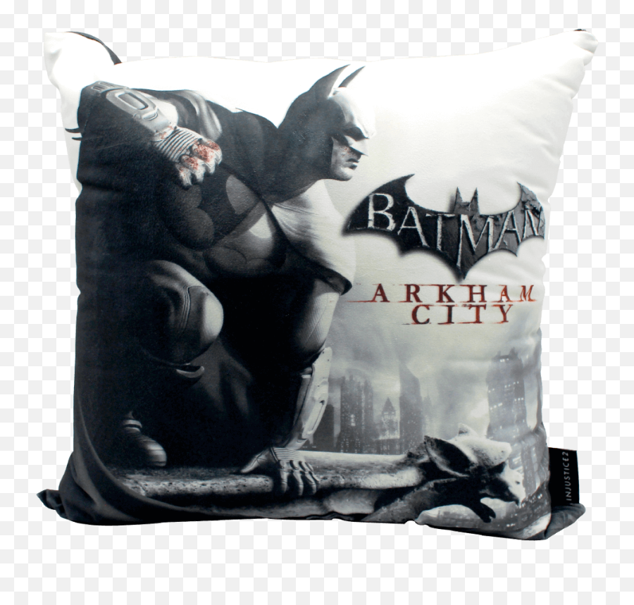 Almofada Batman Arkham - Batman Arkham City Pc Emoji,Justice Emoji Pillow