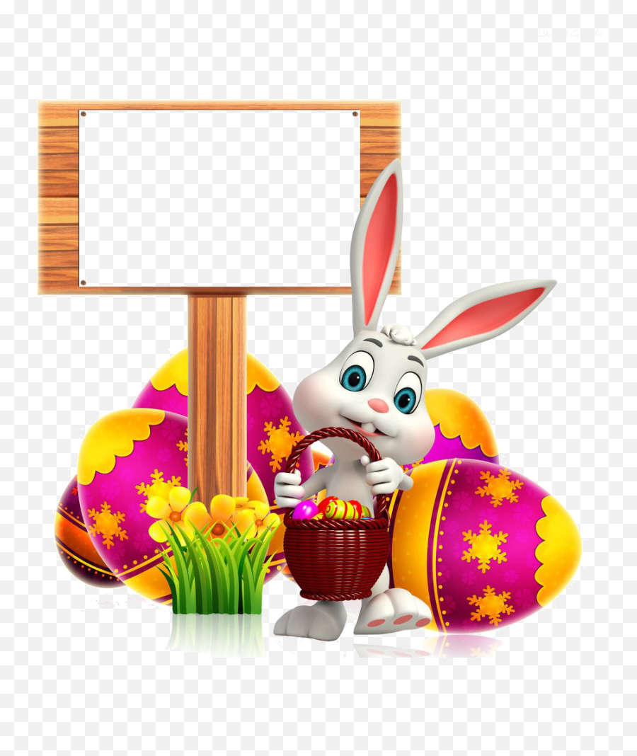 Easter - Conejito De Pascua Png Emoji,Huevos Decorados De Emojis