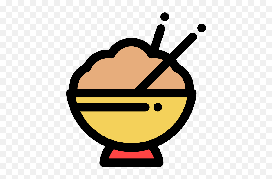 Japanese Food Rice Vector Svg Icon - Icono De Comida Oriental Emoji,Fishball Emoticon