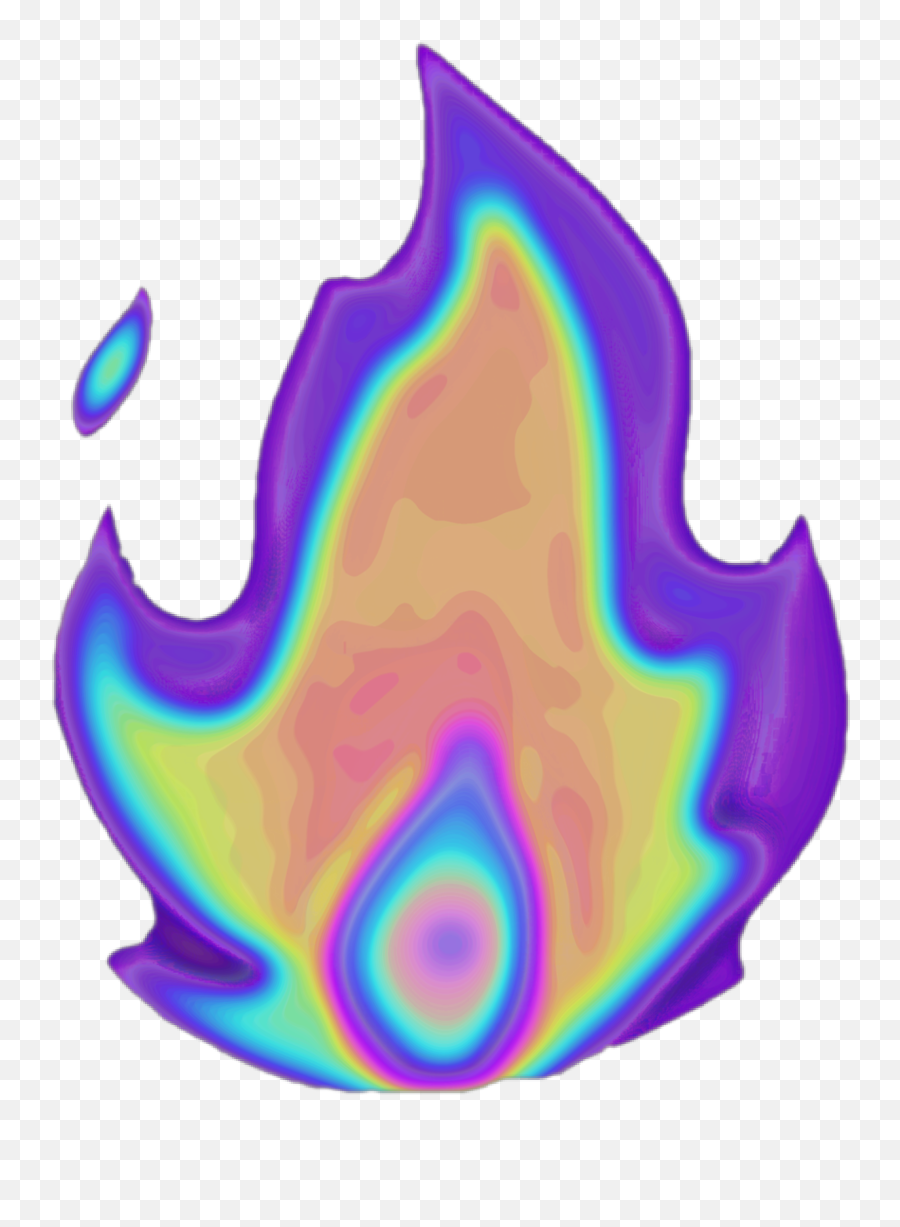 Fire Flame Emoji Sticker - Color Gradient,Flame Emoji