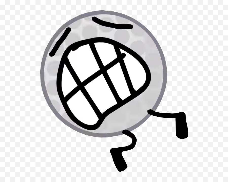 Download Golf Ball - Dream Island Golf Ball Bfdi Clipart Emoji,Bfdi Wiki Emojis