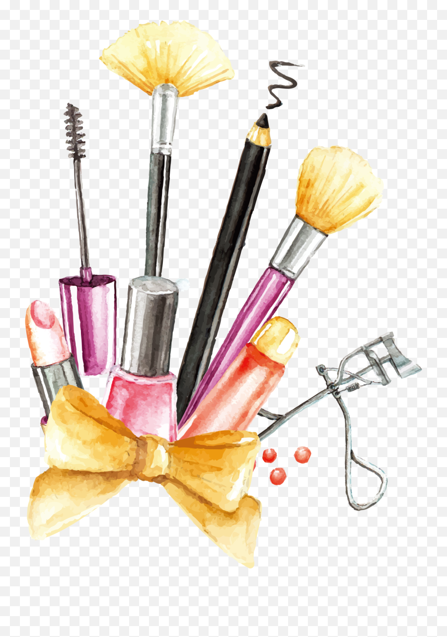 Cosmetics Brushes Png Image Background Png Arts Emoji,Emojis Png Maquillaje