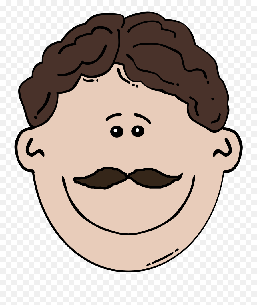 Drawing Of The Man Face With Mustache Free Image Download Emoji,Man Mustache Emoji