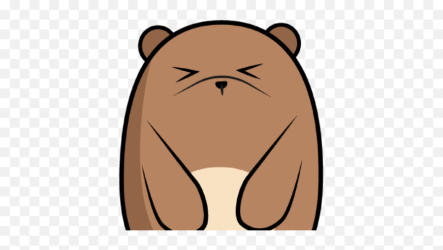 Wiyawiart Emoji,Bear Crying Emoji