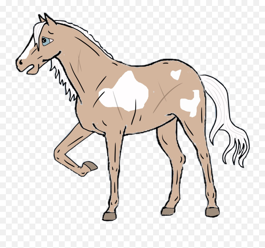 Horsedrawing Horse Drawing Sticker - Animal Figure Emoji,Horse Emoji App