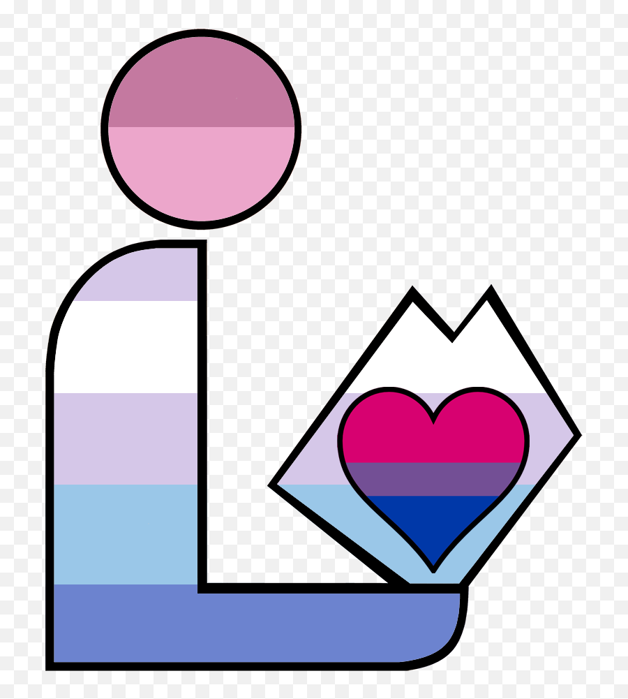 Bigender - Bisexual Bigender Emoji,Bisexual Emoji Symbol