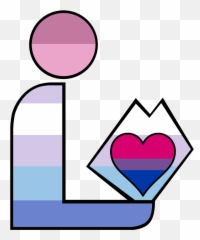 Bigender - Bisexual Bigender Emoji,Bisexual Emoji Symbol