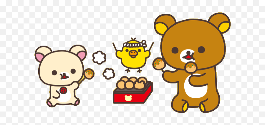 Rilakkuma Takoyaki San - Rilakkuma Emoji,Takoyaki Emoji Rilakkuma Takoyaki San - Rilakkuma Emoji,Takoyaki Emoji