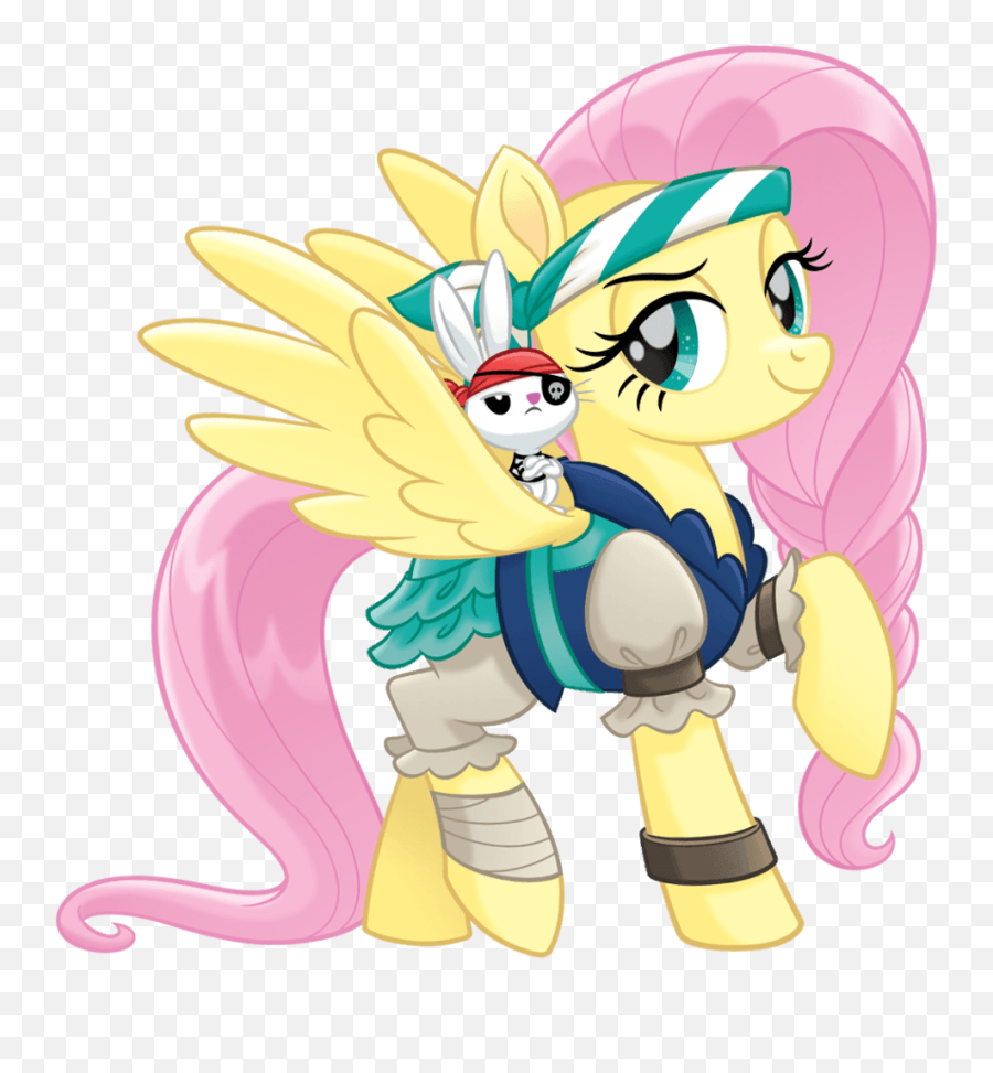 Download Mlp Movie Vector Pirate Fluttershy - My Little Pony My Little Pony The Movie Fluttershy Pirate Emoji,My Little Pony Emojis