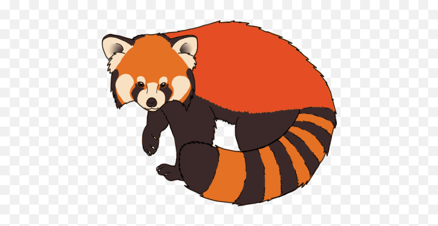 Download Free Png Red Pandatanukiraccoon The - Dlpngcom Tanuki Red Emoji,Tanuki Emoji