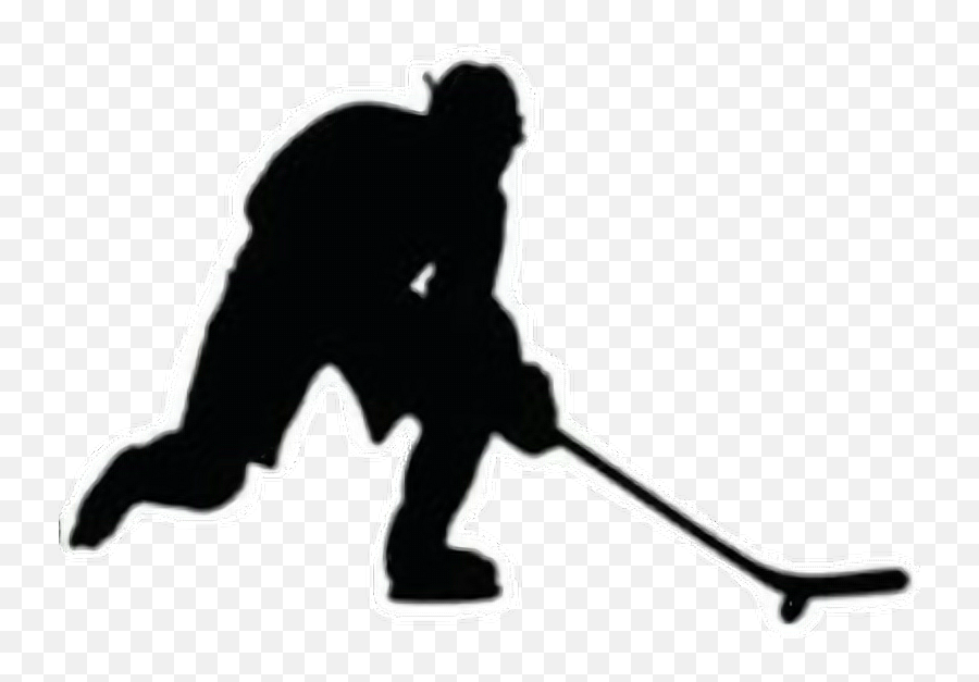 Icehockey Hockey Sport Sticker By Klaudia Kuczi - Ice Hockey Stick Emoji,Hockey Stick Emoji