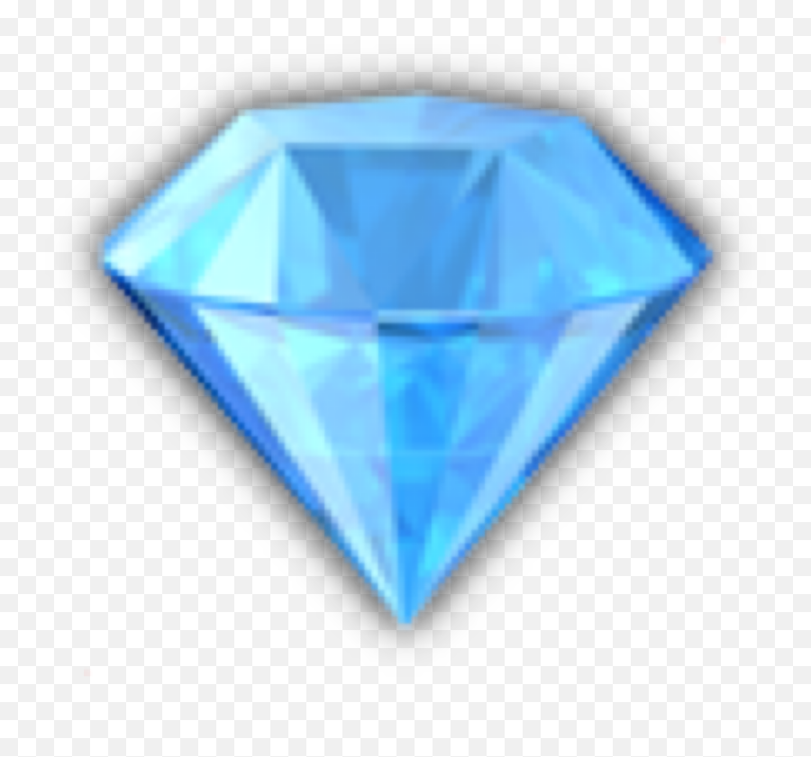 Diamond Rock Blue Aesthetic Sticker Emoji,Rock Emoji Iphone