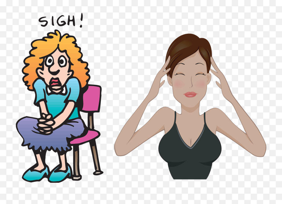 Free Anxious Cliparts Download Free Clip Art Free Clip Art - Headache Emoji,Anxiety Emoji