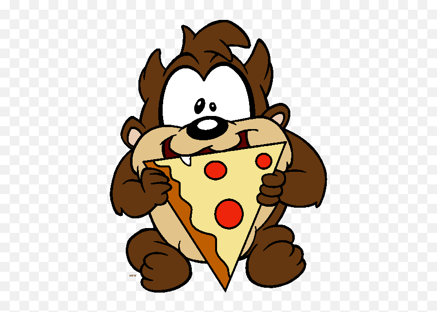 Baby Tasmanian Devil Looney Tunes - Baby Looney Tunes Pizza Emoji,Tasmanian Devil Emoji