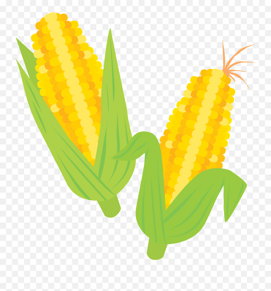 Ears Of Corn Clipart - Corn On The Cob Emoji,Corncob Emoji