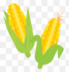 Ears Of Corn Clipart - Corn On The Cob Emoji,Corncob Emoji