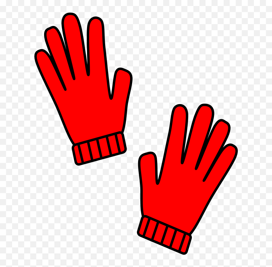 Gloves Red Clipart - Gloves Clipart Emoji,Glove Emoji