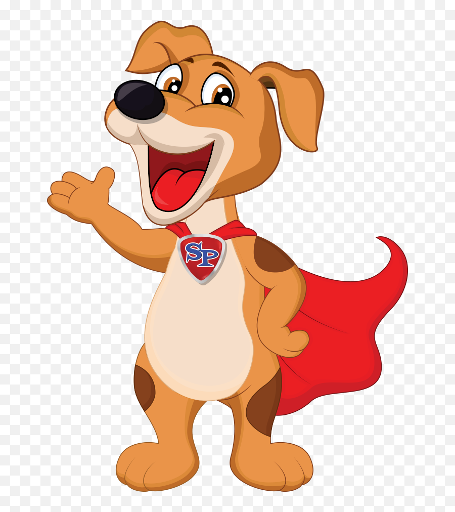 Dog Grooming Puppy Cartoon - Cute Superhero Dog Cartoon Emoji,Animated Dog Emoji