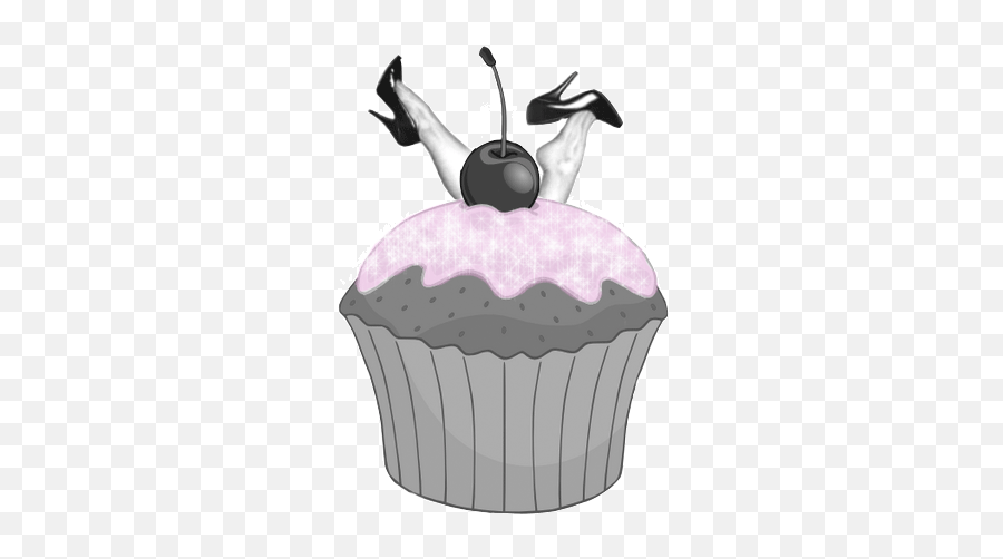 Cupcake Glitter Gifs - Carrot Cake Clipart Png Emoji,Muffin Emoticon