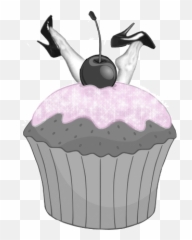 Cupcake Glitter Gifs - Carrot Cake Clipart Png Emoji,Muffin Emoticon