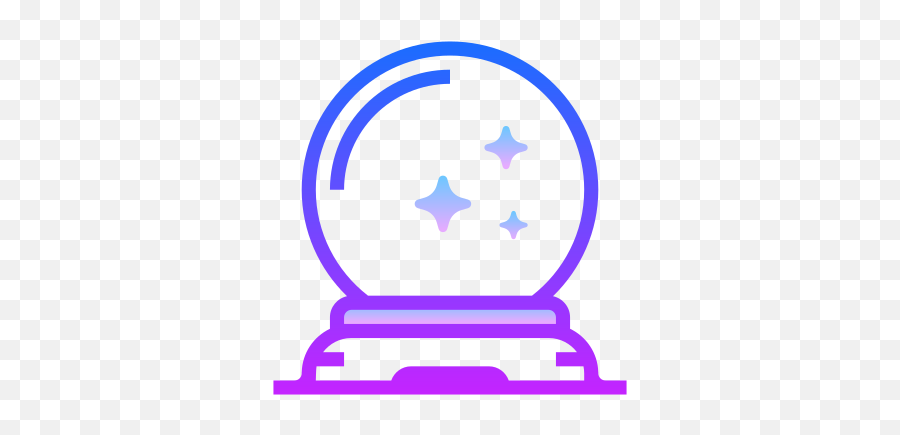 Magic Crystal Ball Icon - Clip Art Emoji,Magic Ball Emoji
