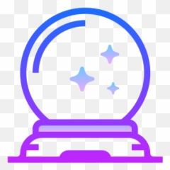 Magic Crystal Ball Icon - Clip Art Emoji,Magic Ball Emoji